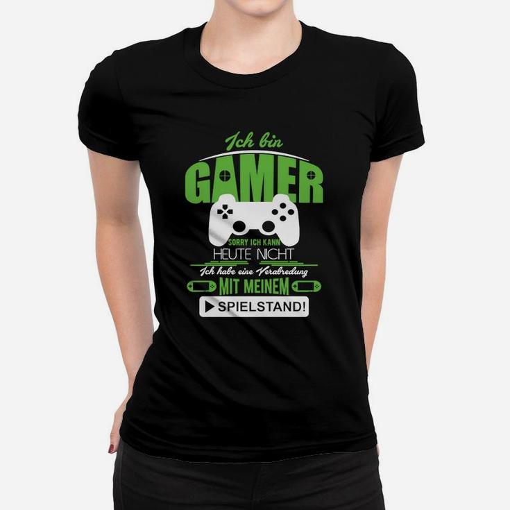 Gamer Haben Ein Date Mit Ihrem Spielstand Frauen T-Shirt