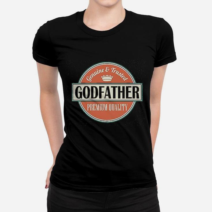 Godfather Fathers Day Vintage Gift Ladies Tee