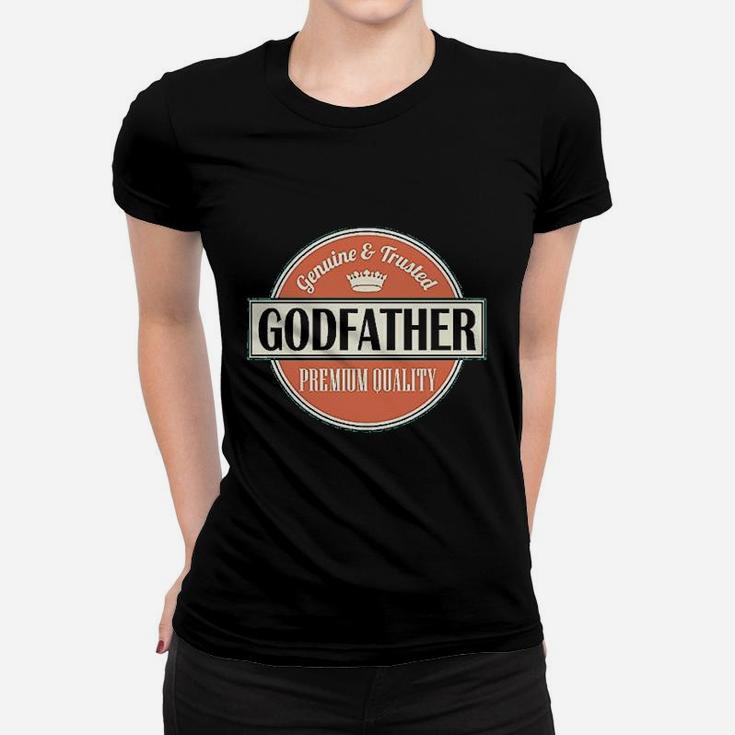 Godfather Fathers Day Vintage Ladies Tee