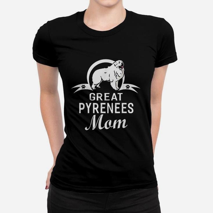 Great Pyrenees Dog Mom Dogs Owner Ladies Tee