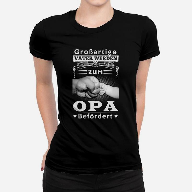 Großartige Väter Werden Zum Opa Frauen T-Shirt