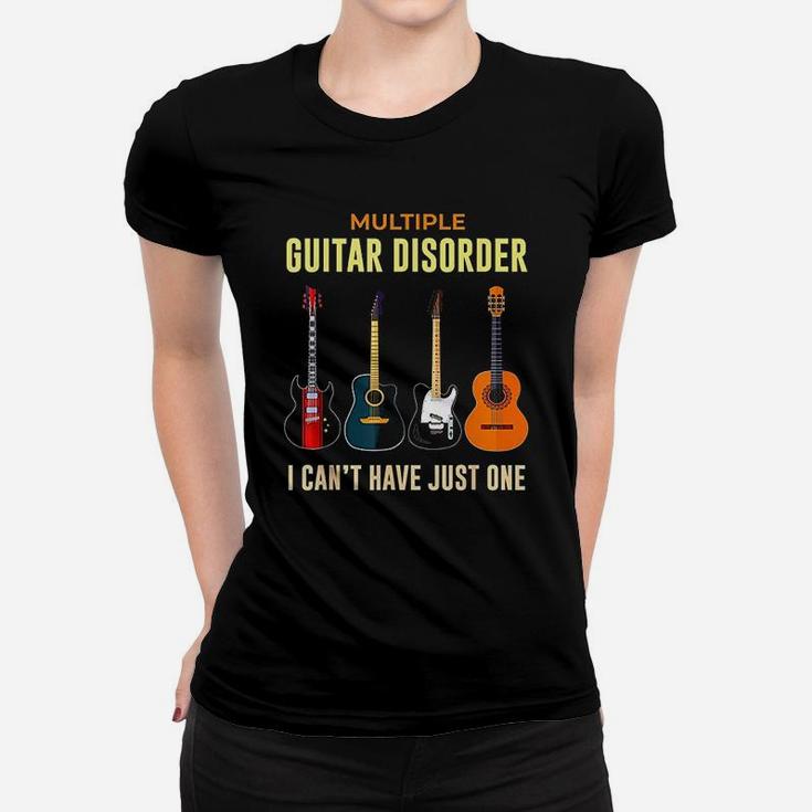 Guitar Acoustic Electric Bass Guitar For Bassist Player Ladies Tee
