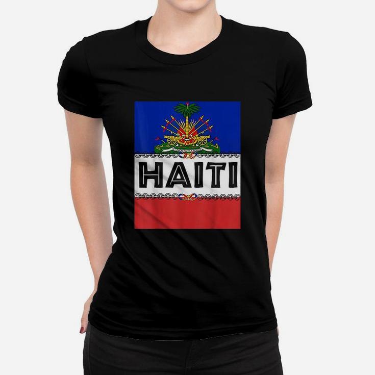 Haitian Pride For Haiti Flag Day Gift Ayiti Chains Zoe Women T-shirt