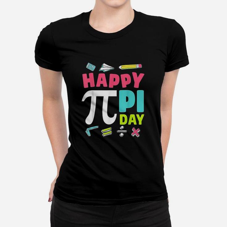 Happy Pi Day Kids Math Teachers Student Professor Pi Day Ladies Tee