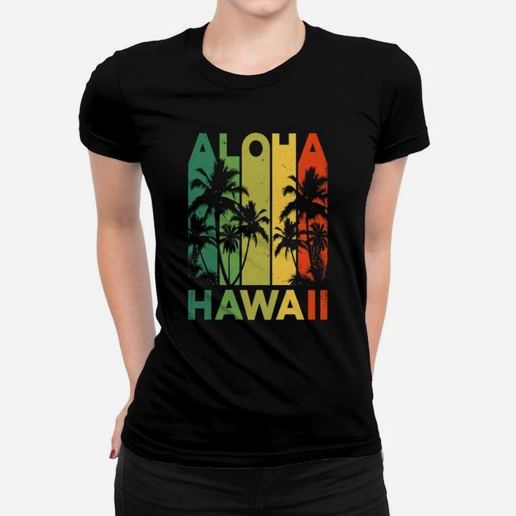 Hawaiian Islands Hawaii Aloha State T Shirt Ladies Tee