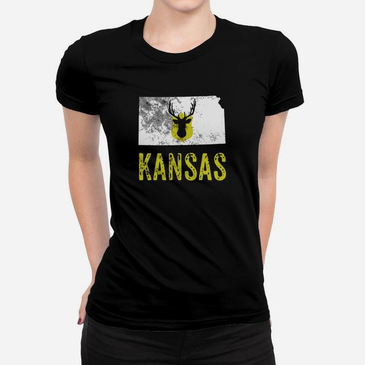 Hunting Season - Deer Hunting Shirt, Kansas Women T-shirt
