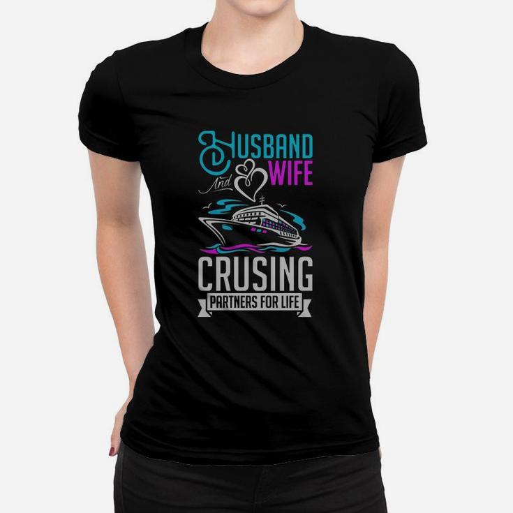 Husband And Wife Shirt Cruising Shirt Partner For Life Women T-shirt