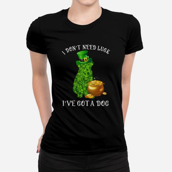 I Do Not Need Luck I Have Got A Bernese Mountain Shamrock St Patricks Day Dog Lovers Ladies Tee