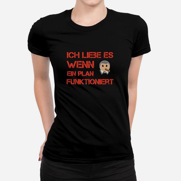 Ich Lieb Essenn Ein Plan Funktionstier Frauen T-Shirt