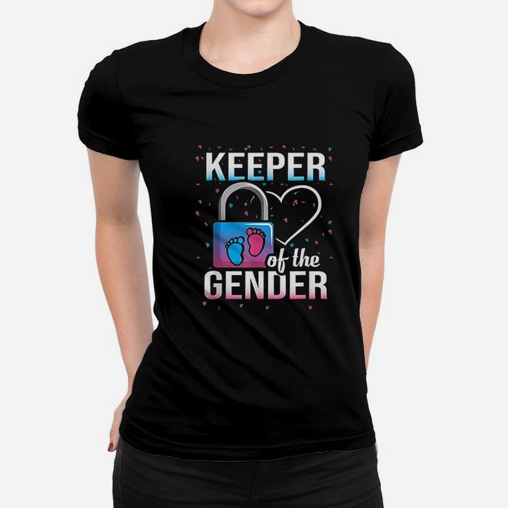 Keeper Of The Gender Reveal Party Baby Shower Gift Ideas Ladies Tee