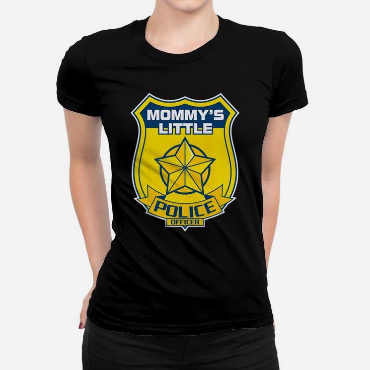 Kids Police Boys Girls Mommys Little Police Officer Ladies Tee