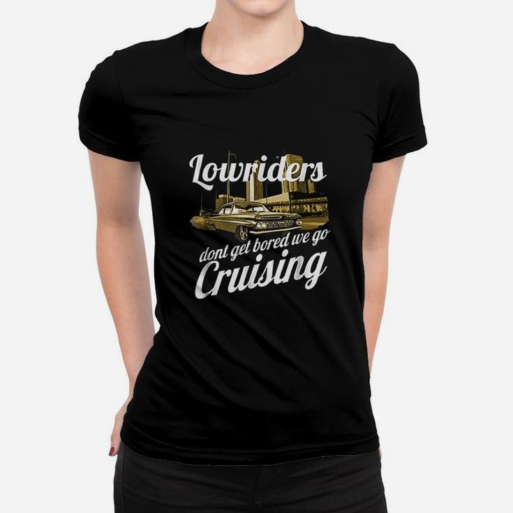 Lowriders Low Rider Muscle Car Cruising Gift Ladies Tee