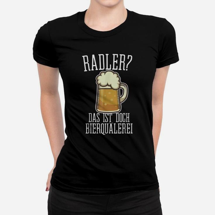 Lustiges Radler Bier Oktoberfest Bierlie Frauen T-Shirt