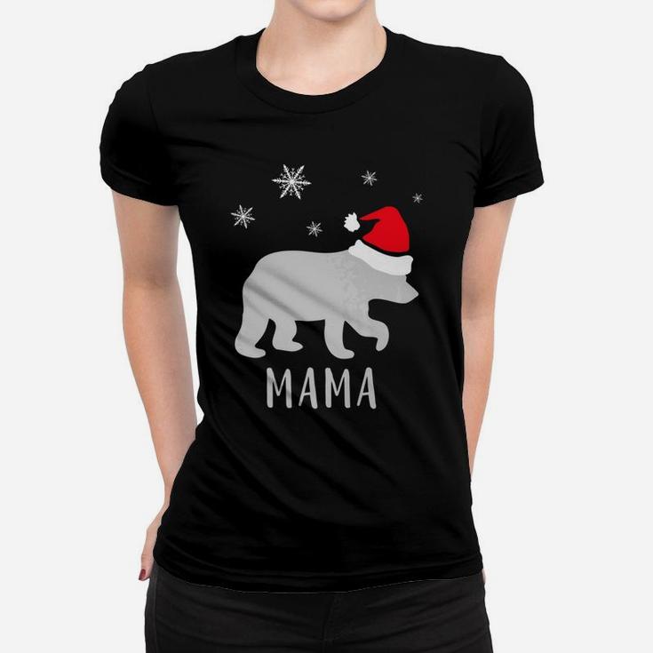 Mama B E A R Family Christmas Pajama Idea Ladies Tee