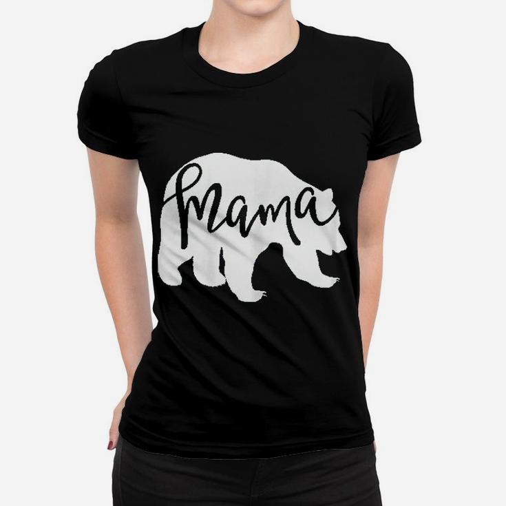 Mama Bear Momma Family Matching Mothers Day Inspired Ladies Tee