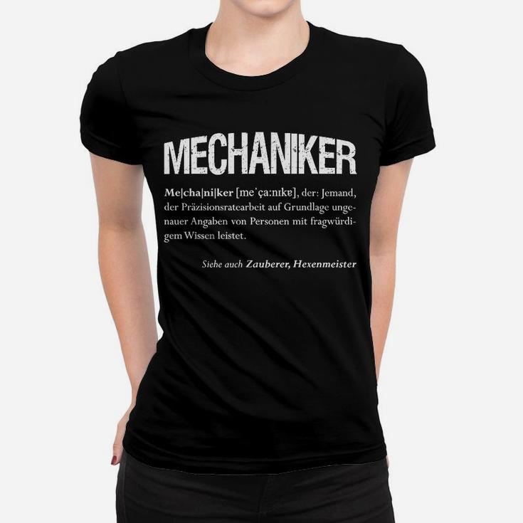 Mechaniker Auch Zauberer Genannt Frauen T-Shirt