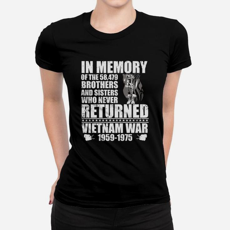 Memorial Day - Never Returned Vietnam War Women T-shirt