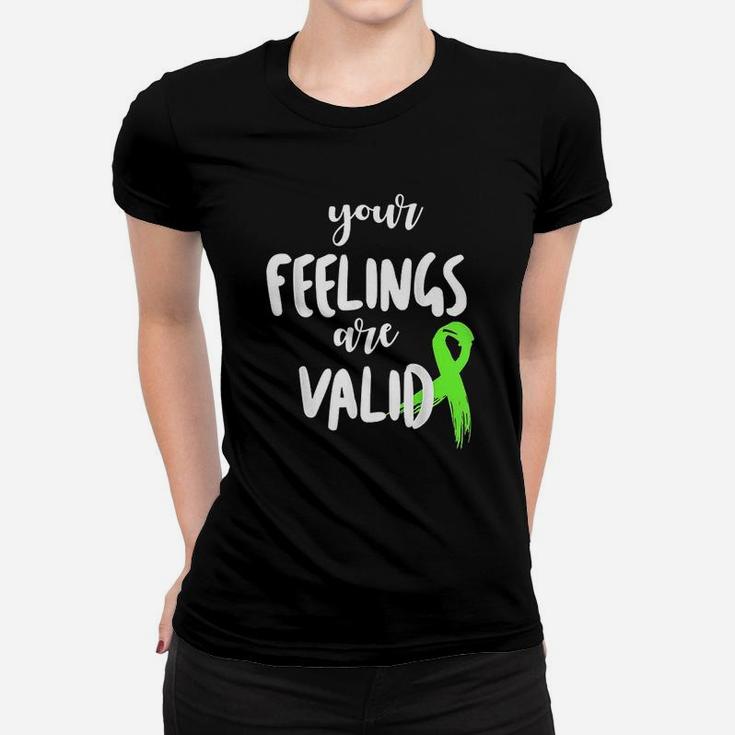 Mental Health Gift Design For Teachers And Social Workers Ladies Tee