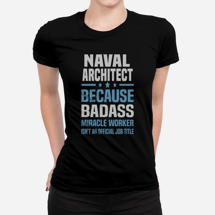 Naval Architect Tshirt Ladies Tee