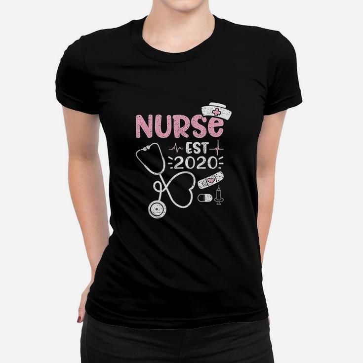Nurse Est 2020 Nurse Life Ladies Tee