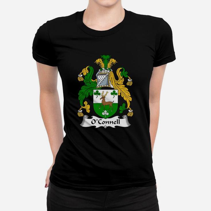 O'connell Coat Of Arms Irish Family Crests Ladies Tee
