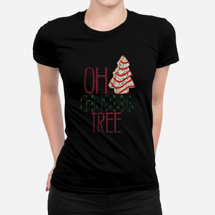 Oh Christmas Tree Christmas Lover Xmas Funny Holiday Women T-shirt