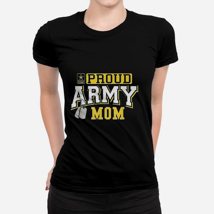 Proud Army Mom Military Ladies Tee