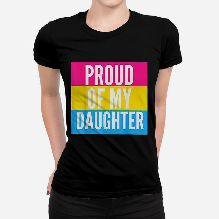 Proud Of My Daughter  Proud Mom Or Dad Ladies Tee