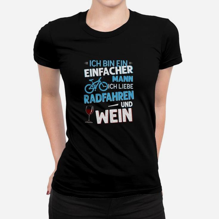 Radreifen Einfacher Mann 2 Frauen T-Shirt