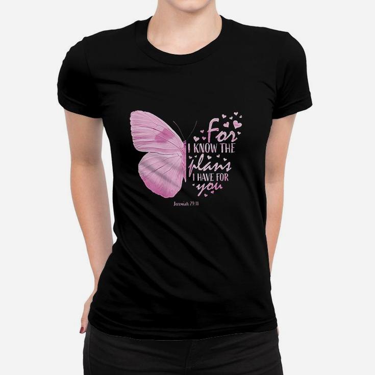 Religious Gifts Mom Christian Verse Butterfly Ladies Tee