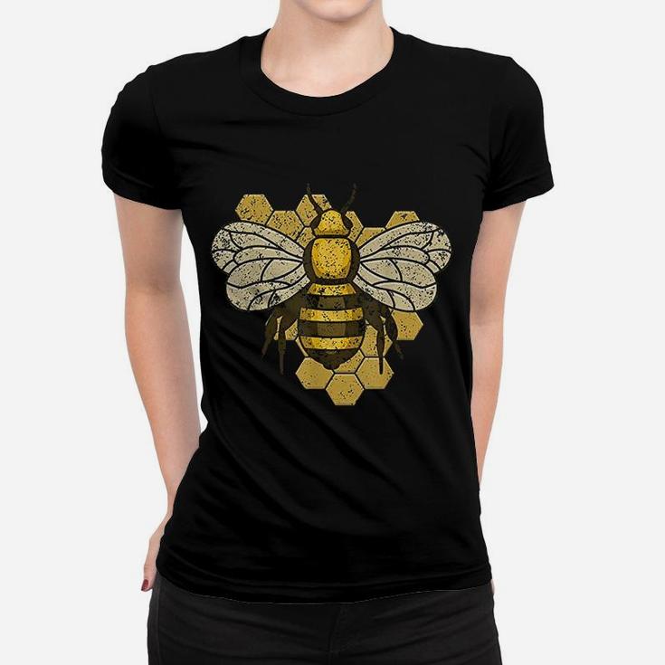 Retro Bee Vintage Save The Bees Ladies Tee