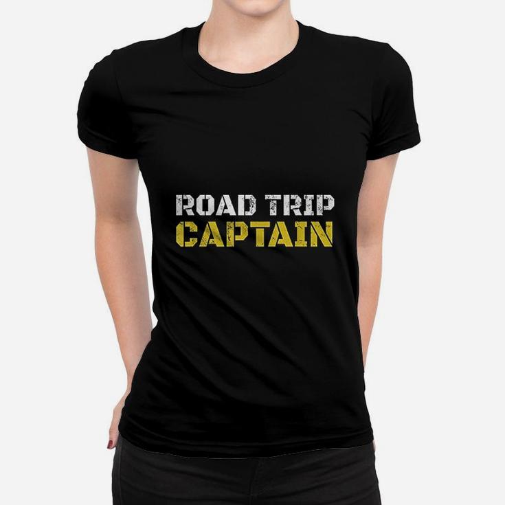 Road Trip Captain 2019 Rv Summer Camping Travel T-shirt Ladies Tee