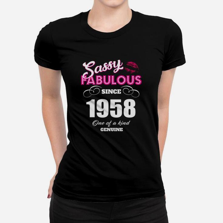 Sassy Fabulous Since 1958 Ladies Tee