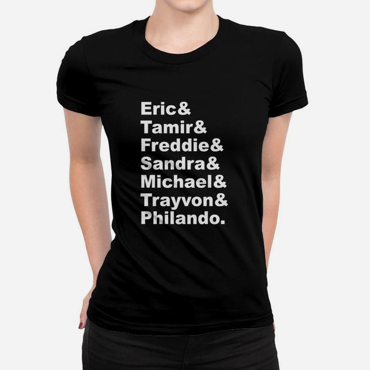 Say Their Names - Black Lives Matter Friday 2017 T-shirt Women T-shirt