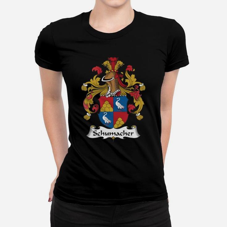 Schumacher Family Crest German Family Crests Ladies Tee