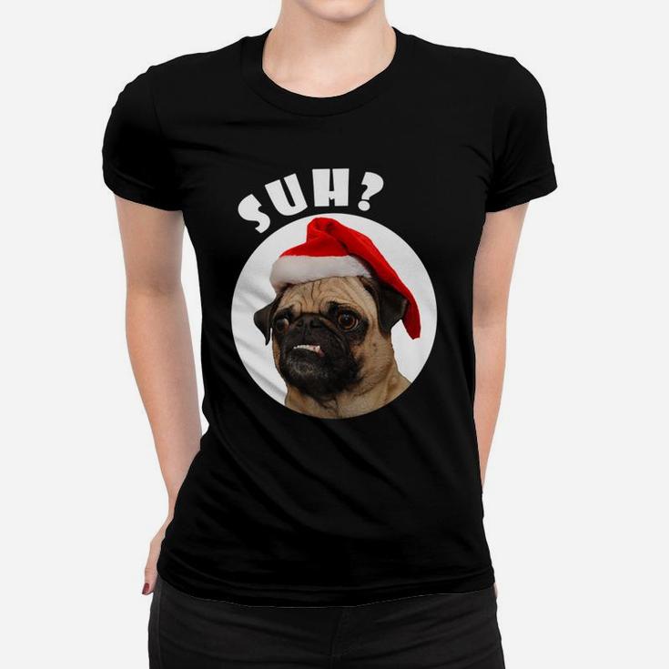 Suh Ugly Pug Christmas 2017 Ladies Tee