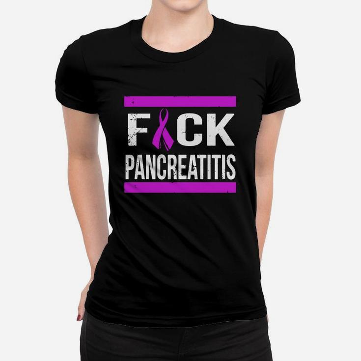 Support Pancreatitis Awareness T Shirt Ladies Tee