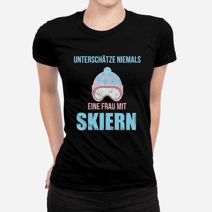 Unterschüchze Niemals Ein-Frau Frauen T-Shirt