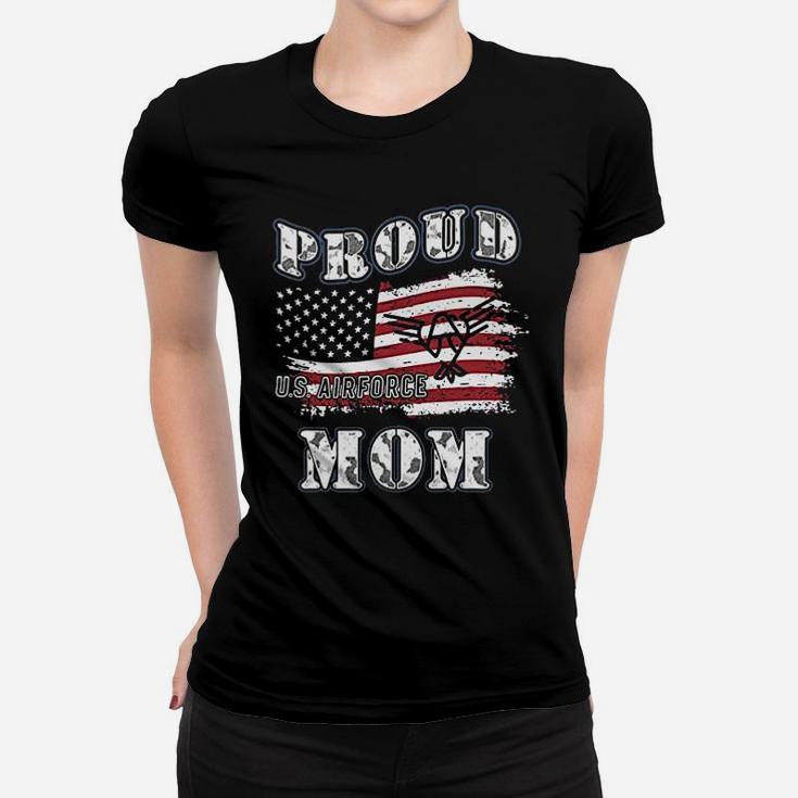 Us Air Force Moms Gift Proud Army Mom Ladies Tee