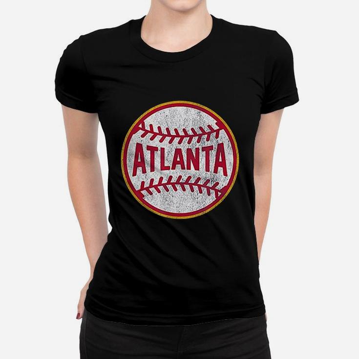 Vintage Atlanta Baseball Ladies Tee