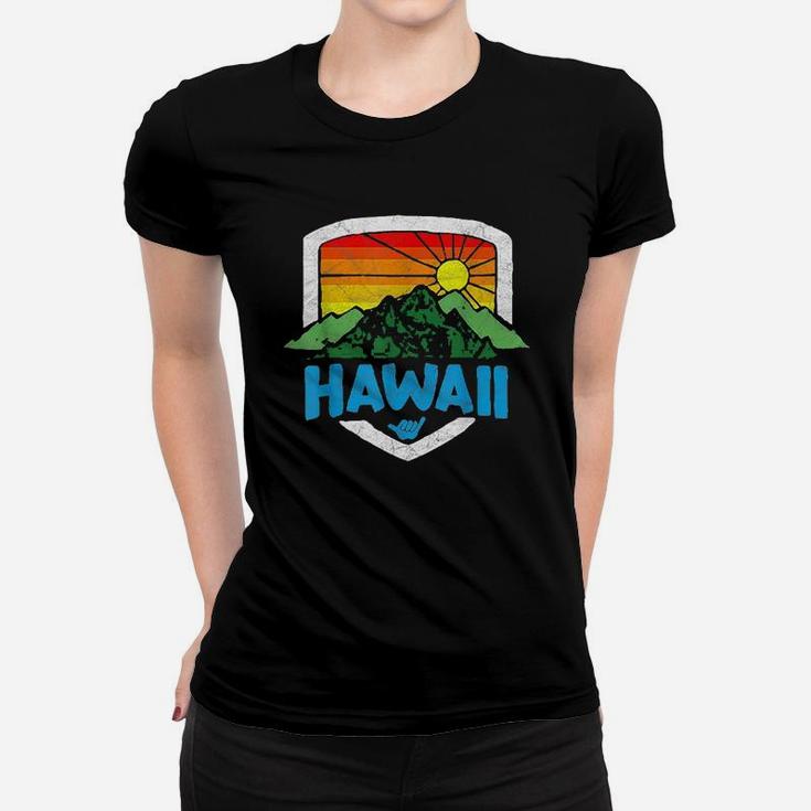 Vintage Hawaii Rainbow Sun Ladies Tee