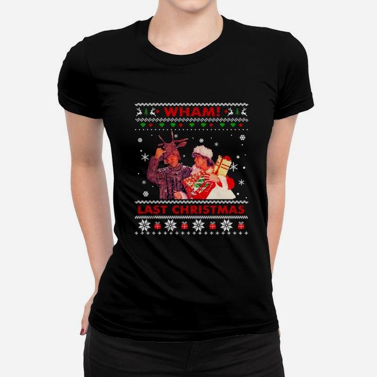 Wham Last Christmas Ugly Ladies Tee