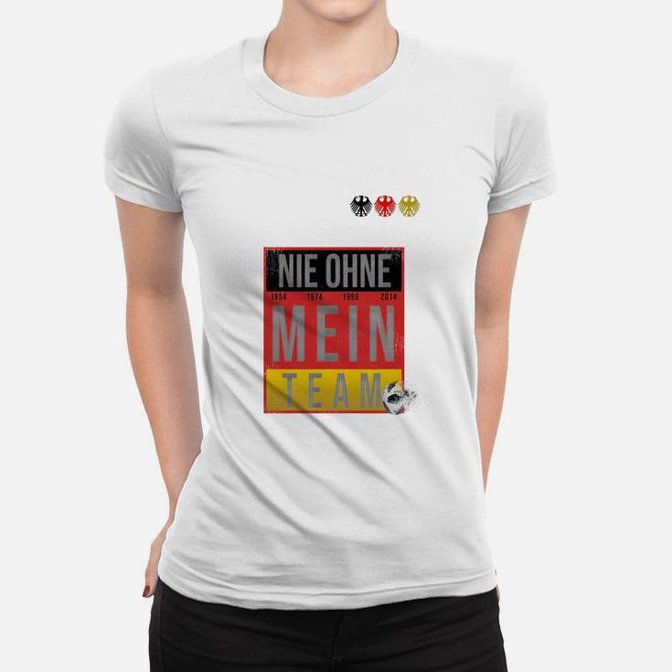 Beschrängelung Von Wm 2018 Deutschland Frauen T-Shirt