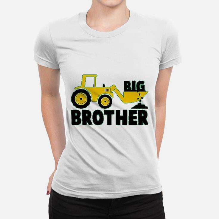 Big Brother Little Brother Gift For Tractor Loving Boys Siblings Set Ladies Tee