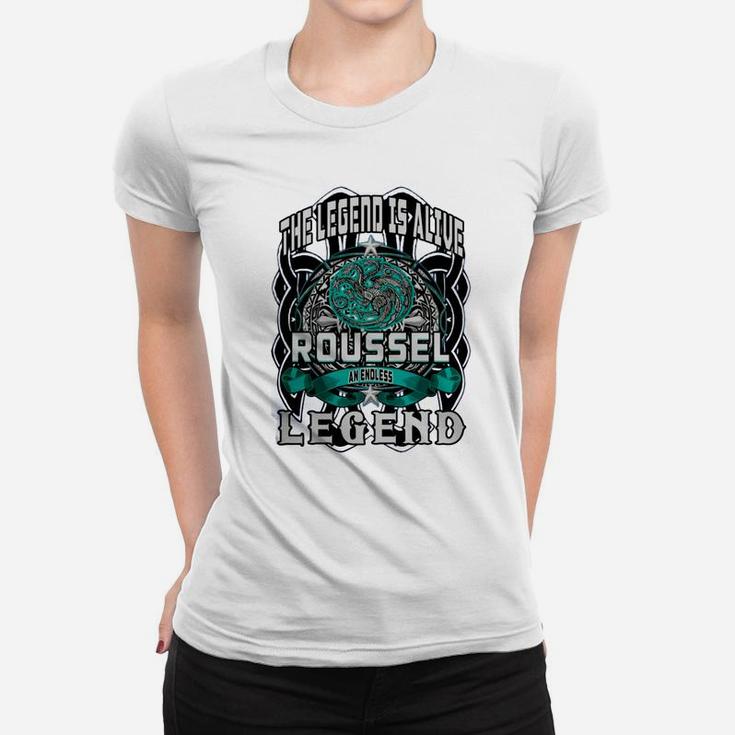 Bns89943-roussel Endless Legend 3 Head Dragon Women T-shirt