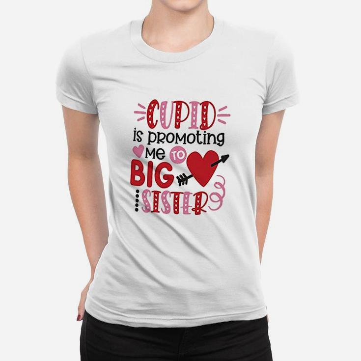Bump And Beyond Designs Girls Promoted To Big Sister Ladies Tee