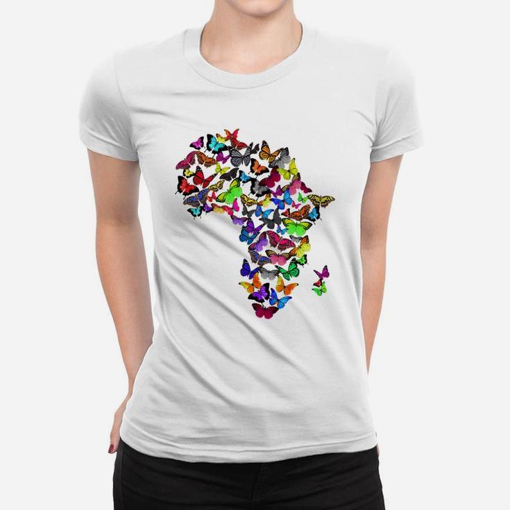 Cool Mama Africa Butterfly Style Africans Gif Ladies Tee