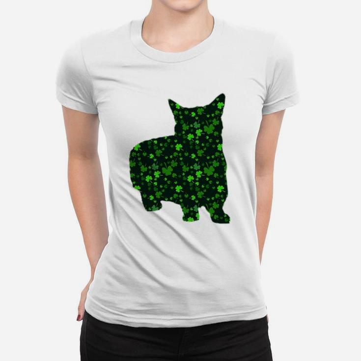 Cute Shamrock Munchkin Mom Dad Gift St Patricks Day Awesome Cat Lovers Gift Ladies Tee