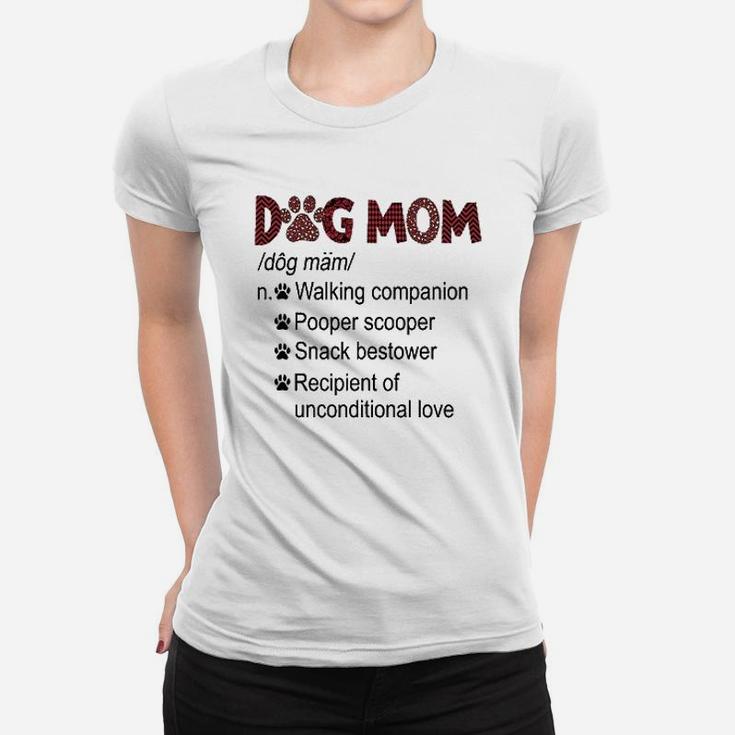 Dog Mom With Definition Ladies Tee