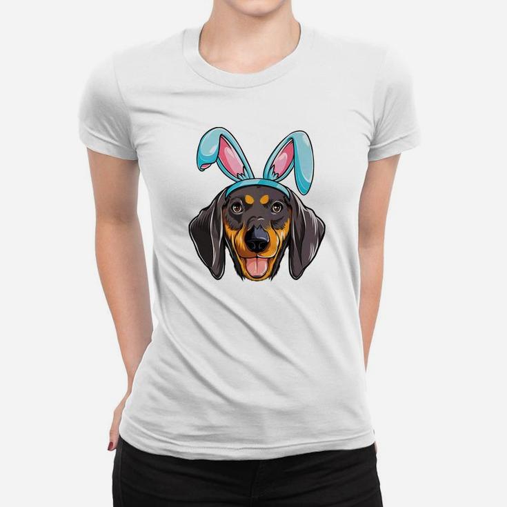 Easter Bunny Dachshund Dog Boys Girls Kids Men Women Ladies Tee